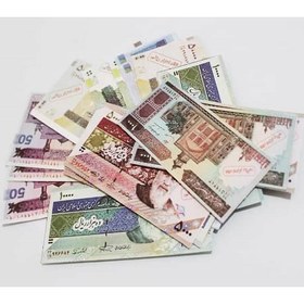 تصویر اسکناس آموزشی به همراه کیف برند ماوا 