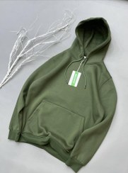 تصویر هودی مچینست سبز 