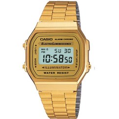 تصویر ساعت مردانه و زنانه کاسیو (Casio) اصل|مدل A168WG-9WD Casio Watches Model A168WG-9WD