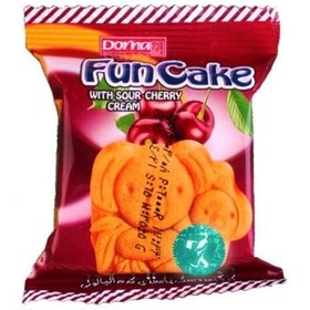 تصویر فان کیک آلبالویی درنا 35 گرم 