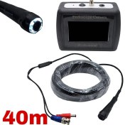 تصویر دوربین آندوسکوپی شلنگی ۴۰ متری مانیتوردار 