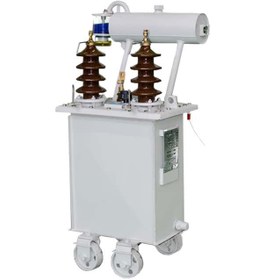 تصویر ترانسفورماتور تکفاز ۱۰kVA ردیف ولتاژ ۲۰kV Single Phase Oil Type Distribution Transformer 10KVA