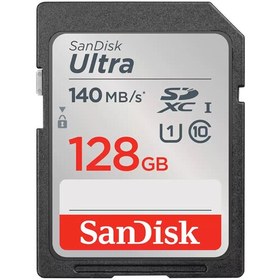 تصویر کارت حافظه سندیسک SanDisk 128GB Ultra UHS-I SDXC 140MB/s 