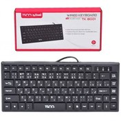 تصویر کیبورد سیمی تسکو مدل TK 8001 ا TSCO TK 8001 Wired Keyboard TSCO TK 8001 Wired Keyboard