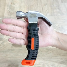 تصویر چکش دوشاخ دسته کوتاه میخ کش فایبر گلس 