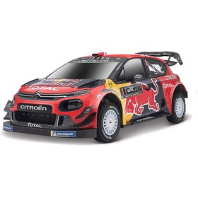 تصویر ماکت بوراگو سیتروئن C3 WRC-Rally مقیاس 1:32 Citroën C3 WRC Rallye Monte 