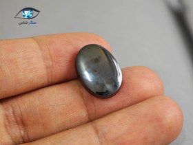 تصویر سنگ حدید اصل بیضی 3.7 گرم 