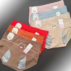 تصویر شورتکس زنانه دنیز مدل LS2005 ظرفیت L با لایه ضدنم 