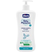 تصویر لوسیون کودک پوست نرمال چیکو chicco با عصاره بادام شیرین ۵۰۰ میل (اصل) Chicco body lotion