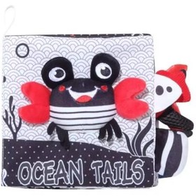 تصویر کتابچه پارچه ای طرح خرچنگ 