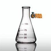 تصویر ارلن مایر دهانه تنگ آزمایشگاهی(ارلن مایر 100میلی لیتر آزمایشگاهی) 