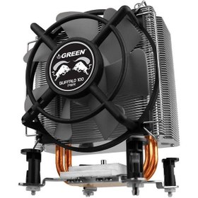 تصویر فن سی پی یو گرین Buffalo 100 ا CPU Cooler GREEN Buffalo 100 CPU Cooler GREEN Buffalo 100