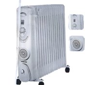 تصویر شوفاژ برقی نیکایی 15 پره مدل NOH855A Nikai electric heater 15 blades model NOH855A