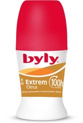 تصویر مام ضد تعریق Byly مدل Citrus با رایحه مرکبات 100 ساعته BYLY DEO Roll Extrem Citrus 100 hr