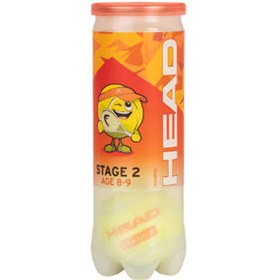 تصویر توپ تنیس هد | Head Stage 2 Orange Balls 