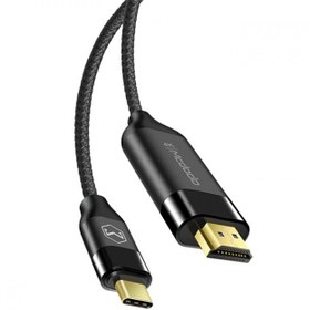 تصویر کابل تبدیل Type-C به HDMI مک دودو مدل CA-5880 با طول 2 متر Mcdodo CA-5880 Type-C To HDMI Converter Cable