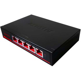 تصویر سوييچ 5 پورت گيگابيت ایسوستور مدل ASW205T Asustor ASW205T 2.5Gbps Network Switch