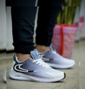 تصویر کتونی نایک شیشه ای سایز ۴۱ سفید طوسی 