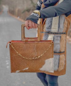 تصویر کیف پوست بز 