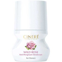 تصویر دئودورانت مخصوص بانوان با رایحه خنک Wild Rose سینره Cinere Deodorant Wild Rose For Women