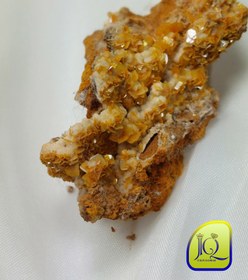تصویر کانی ولفنیت نارنجی رنگ نمونه صادراتی ا Orange Wulfonite mineral, export sample Orange Wulfonite mineral, export sample