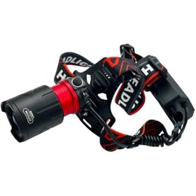 تصویر چراغ قوه پیشانی هدلایت شارژی و پاوربانک سیتیکام CT- LAS202 CITICOM CT-LAS202 Rechargeable Headlamp with 1500 Lumens and Power Bank Function