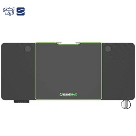 تصویر میز گیمینگ گیم مکس مدل D140 Carbon EC Gamemax D140 Carbon EC