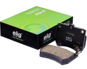 تصویر لنت ترمز جلو الیگ مدل KA06 مناسب برای پراید Elig KA06 Front Brake Pad For Pride