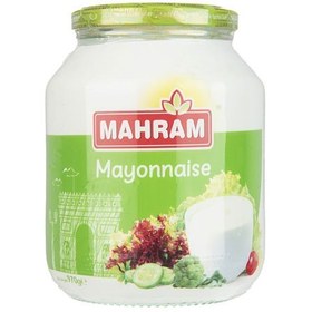 تصویر سس مایونز مهرام مقدار 970 گرم ا Mahram Mayonnaise Sauce 970gr Mahram Mayonnaise Sauce 970gr