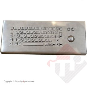 تصویر صفحه کلید فولادی با ترکبال مدل KY-Tek343-Desk 