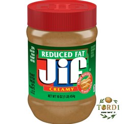 تصویر کره بادام‌زمینی کم‌چرب کرمی 