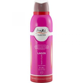 تصویر اسپری بدن زنانه Lacoste Touch Of Pink حجم 200میل آنیکا Anika Lacoste Touch Of Pink Body Spray For Women 200ml