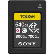 تصویر کارت حافظه سونی ۶۴۰ گیگابایت CFexpress Type A 