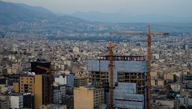 تصویر فوتیج نمایی زیبا از شهر تهران با کیفیت بالا 