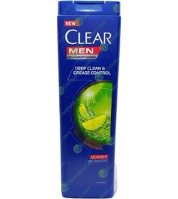 تصویر شامپو ضدشوره کلییر کنترل چربی و پاکسازی عمیق پوست سر آقایان 600 میل Clear Anti-Dandruff & Deep Clean & Grease Control Shampoo For Men 600 ml