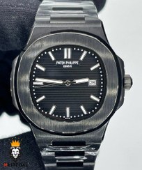 تصویر ساعت پتک فیلیپ ناتیلوس مشکی Patek Philippe Nautilus پتک فیلیپ ( Patek Philippe )