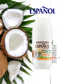 تصویر رول ضد تعریق نارگیل انستیتو اسپانول 75 میلی لیتر INSTITUTOE SPANOL CoCo Roll-On Desodorante 75 ML