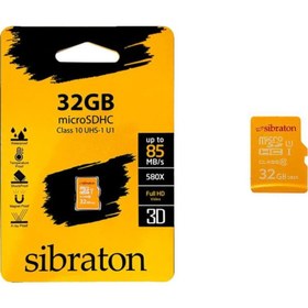 تصویر رم میکرو 32 گیگ سیبراتون Sibraton 580X U1 C10 85MB/s Sibraton 580X U1 C10 85MB/s 32GB Memory Card