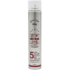 تصویر اسپری نگهدارنده مو سکتور مدل 505 (500میل) Sector hair care spray model 505-500ml