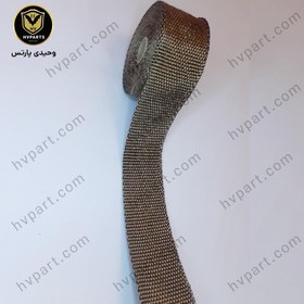 تصویر عایق نسوز هدرز اگزوز وارداتی سبز تیتانیوم Wrap titanium headers hvpart