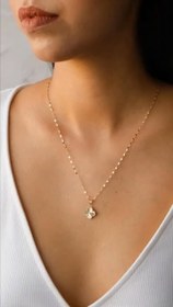 تصویر زنجیر ونکلیف گل 