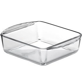 تصویر تابه مربع پیرکس بورجام پاشاباغچه کد ۵۹۸۵۴ Borcam Pasabahce Square Pyrex Pan Code 59854