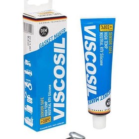 تصویر چسب واشر ساز طوسی تیره کاسپین (دقیق شیمی) مدل VISCOSIL GASKET MAKER جسب واشرساز کاسپین مدل VISCOSIL GASKET MAKER