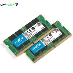 تصویر رم لپ تاپ کورشیال DDR4 تک کاناله 3200 CL22 مگاهرتز Ram Laptop (Memory) Crucial مدل CT8 ظرفیت 16 گیگابایت Ram Laptop (Memory) Crucial - DDR4 - Crucial - ValueRAM - 16GB - 3200MH