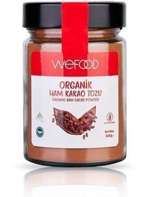 تصویر Wefood پودر کاکائو خام ارگانیک 140 گرم. Wefood Organik Ham Kakao Tozu 140 gr.