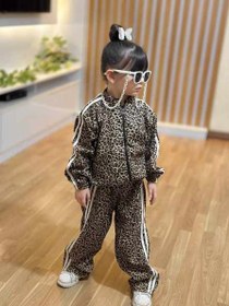 تصویر ست دو تیکه پلنگی - سایز 