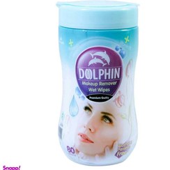 تصویر دستمال مرطوب دلفین (Dolphin) مدل 7019 بسته 80 عددی 