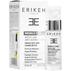 تصویر سرم ضد چروک شبه بوتاکس اریکه مدل wrinkle care حجم 30 میلی لیتر erikeh wrinkle care botox like anti ageing serum 30ml