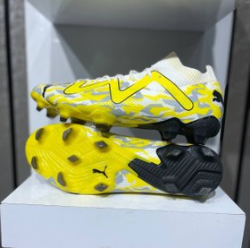 تصویر ‎کفش فوتبال پوما فیوچر زرد Puma Future 2024 - 4 puma future