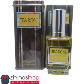 تصویر ادکلن مردانه و زنانه برند تی رز Tea Rose حجم 28 میلی لیتر Eau De Toilette Spray Tea Rose